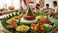 Cara Membuat Tumpeng Merah Putih untuk Acara 17 Agustus, Simbol Semangat Kemerdekaan
