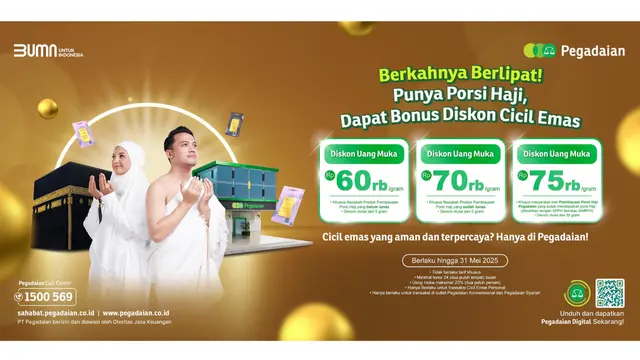 Cara Cicil Emas di Pegadaian agar Dapat Diskon Uang Muka