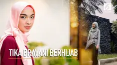 Tika Bravani kini mengubah penampilannya dengan memakai hijab