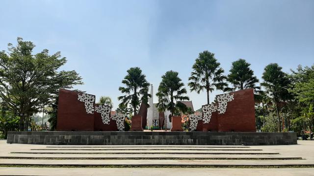 Alun-alun Kota Mojokerto. (Liputan6.com/ ist)