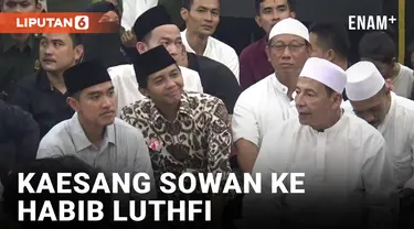 Kaesang Pangarep Datangi Habib Luthfi