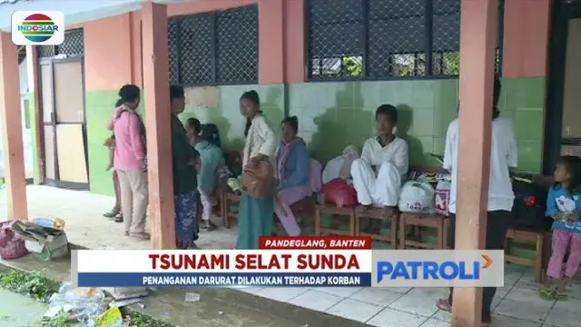 Tim SAR Gabungan Evakuasi Korban Tsunami Selat Sunda di Villa Stephanie
