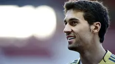 Spanish defender Alvaro Arbeloa attends a training session on June 28, 2008 at Ernst-Happel stadium in Vienna. Germany will play against Spain the Euro 2008 championships final football match on June 29, 2008. AFP PHOTO / PAUL ELLIS