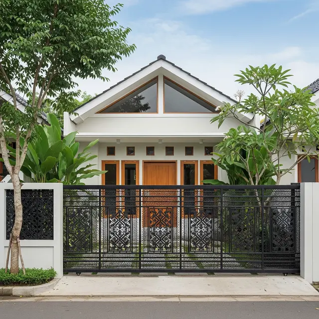 9 Model Pagar Besi Dorong Rumah Minimalis, Solusi Estetis dan Fungsional