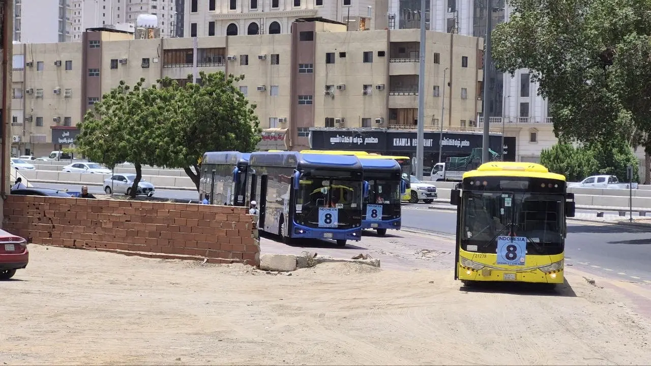 Bus Shalawat di Makkah Disetop Sementara Jelang Puncak Haji