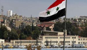 Bendera Suriah (AP/Hassan Ammar)