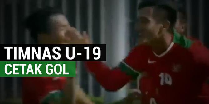 VIDEO: Timnas Indonesia U-19 Akhirnya Cetak Gol di Turnamen Toulon 2017