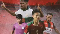 Timnas Indonesia - 4 Pemain Sayap Timnas Indonesia U-23 (Bola.com/Adreanus Titus)