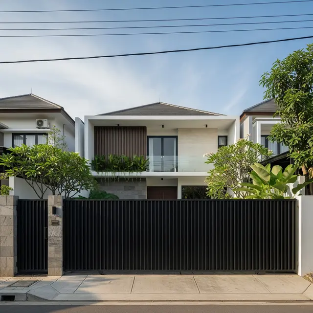 9 Model Pagar Besi Vertikal Anti Ular untuk Rumah Modern, Solusi Aman dan Estetis