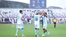 Sementara, PSBS Biak yang sempat unggul terlebih dahulu lewat Rgol Ruyery Blancos pada menit 45+1. Tampak dalam foto, pemain PSBS Biak merayakan gol yang dicetak Rgol Ruyery Blancos pada laga pekan ke-21 BRI Super League 2025/2026 melawan Persita di Stadion Indomilk Arena, Tangerang, Banten, Senin (16/2/2026). (Bola.com/M Iqbal Ichsan)