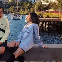 Kebersamaan Marcell dan Nabila Faisal. (Sumber: Instagram/@fastynabila)