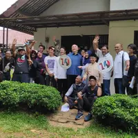Suasana syuting sinetron Para Pencari Tuhan Jilid 12 di kawasan Jatiasih, Bekasi, Jumat (12/4/2019). (Surya Hadiansyah/Liputan6.com)