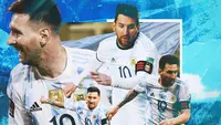 Ilustrasi - Ilustrasi Lionel Messi Argentina (Bola.com/Adreanus Titus)