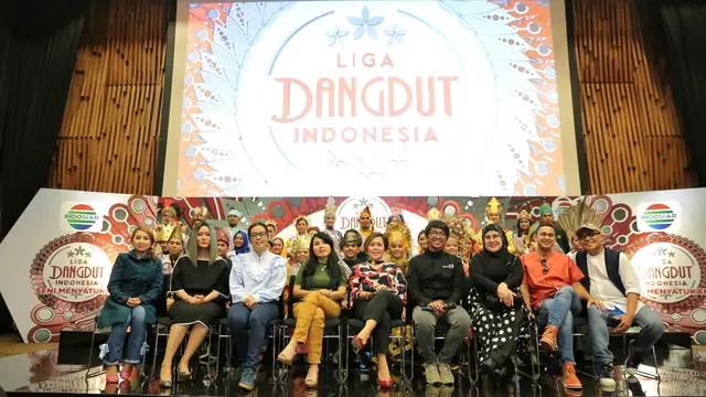 [Bintang] Preskon Liga Dangdut Indonesia