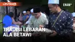 TRADISI LEBARAN ALA BETAWI, WARGA GELAR HALAL BIHALAL SELAMA 7 HARI