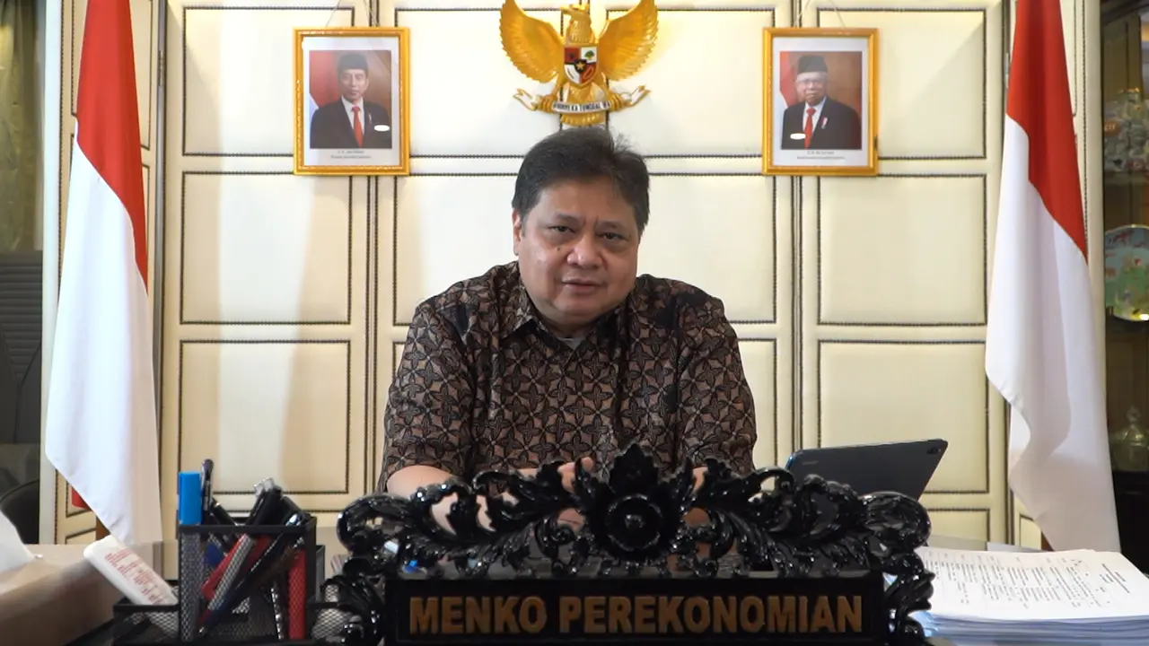 Menteri Koordinator Bidang Perekonomian Airlangga Hartarto