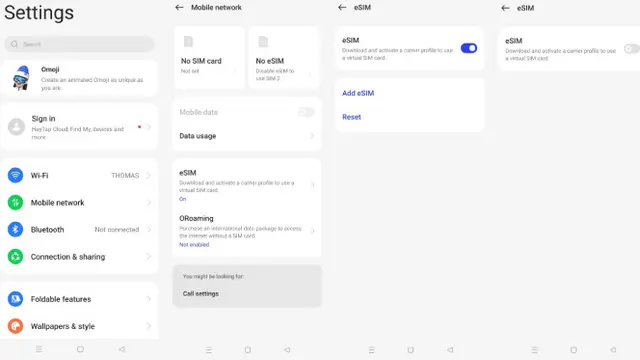 Cara Aktifkan eSIM di Oppo Find N2 Flip
