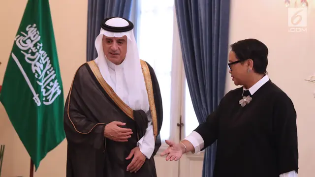 Menlu Retno Lakukan Pertemuan Bilateral Dengan Menlu Arab Saudi