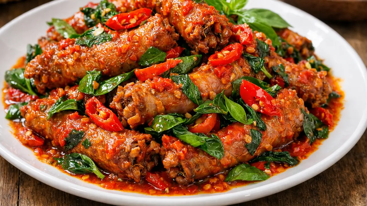 Resep Leher Ayam Balado (Foto: ChatGPT)
