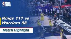 Berita Video Highlights NBA 2019-2020, Sacramento Kings Vs Golden State Warriors 111-98