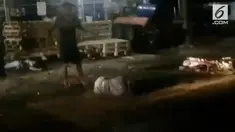 Seorang joki balap liar tewas, sementara satu lainnya kritis, setelah menabrak truk yang akan memutar arah, dikawasan Cikupa, Tangerang, Banten, Rabu malam.