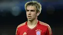 6. Philipp Lahm - Pemain yang berposisi bek kiri ini sudah mengoleksi banyak gelar mulai dari Bundesliga, Liga Champions hingga Piala Dunia. Tapi siapa sangka, pria berpaspor Jerman itu pernah menjadi anak gawang di akademi Bayern Munchen. (AFP/Javier Soriano)