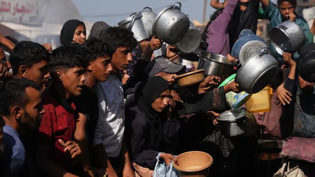 Kesulitan Pangan Masih Hantui Pengungsi Palestina di Khan Younis Gaza