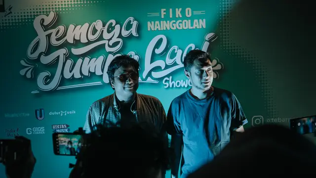 Fiko Nainggolan saat merilis single Semoga Jumpa Lagi. (Dok. IST/Dumeca Records)