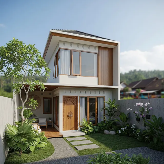 Gambar Rumah Minimalis 2 Lantai Elegan Minimalis