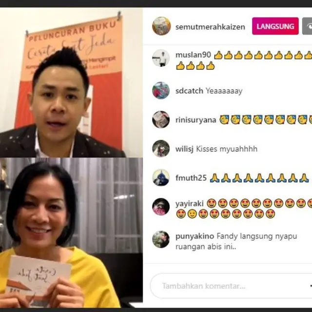 Antusias  Mengajar Kelas Menulis, Dee Lestari Lupa Makan dan Berat Badan Turun
