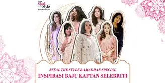 Lebaran akan menjadi waktu bahagia berkumpul bersama keluarga. Sempurnakan momen tersebut dengan penampilan menawan dengan mengandalkan kaftan. Curi inspirasi fashion-nya dari deretan selebriti favorit berikut yuk!