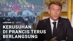 Kerusuhan Meluas di Eropa, Macron Kecam Aksi Demonstrasi yang Berujung Kekerasan