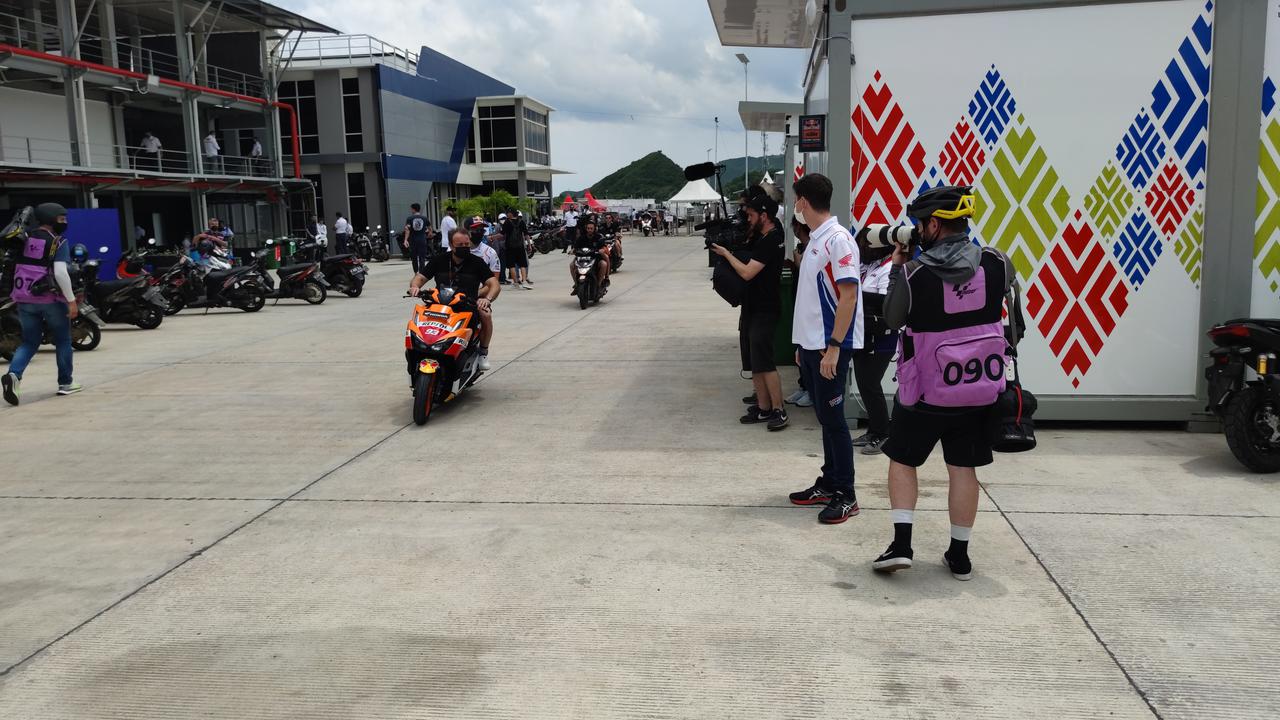 Motor Honda Vario 160 yang dipakai Marc Marquez do MotoGP Mandalika 2022