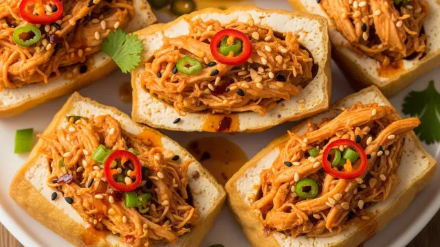 Resep Tahu Isi Ayam Suwir Pedas