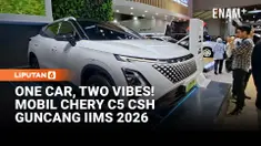 Chery Indonesia meluncurkan SUV hybrid terbarunya, Chery C5 CSH, di ajang IIMS 2026.