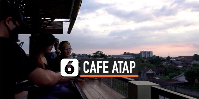 VIDEO: Menikmati Matahari Terbenam di Cafe Atap Gedung