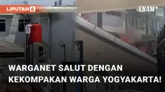 Beredar video apresiasi warganet yang viral terkait kekompakan warga di Yogyakarta. Pasalnya, saat sang pengunggah alami kebakaran di lingkungannya, para warga sekitar tampak sangat kompak