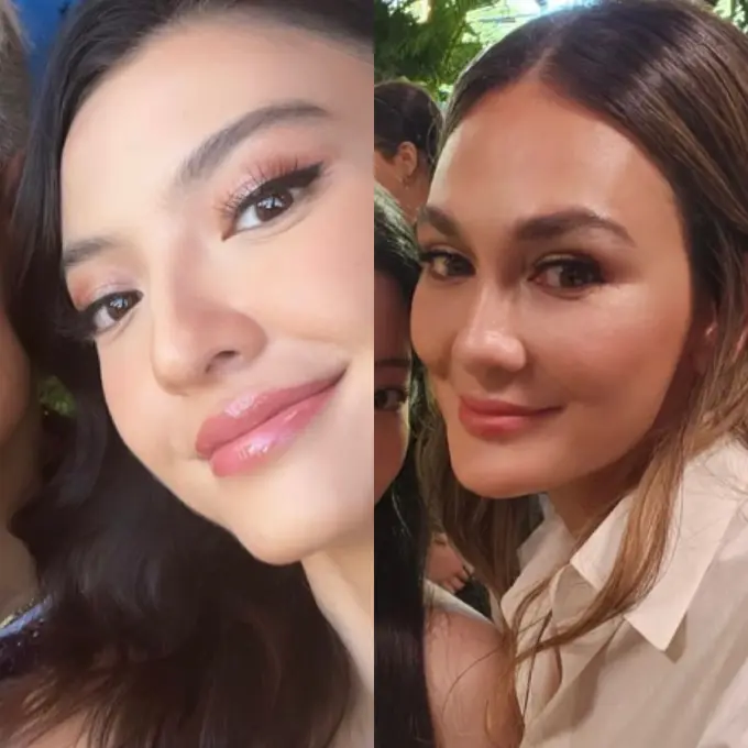 Gaya Makeup Hingga Rambut Luna Maya dan Raline Shah di New York Fashion Week