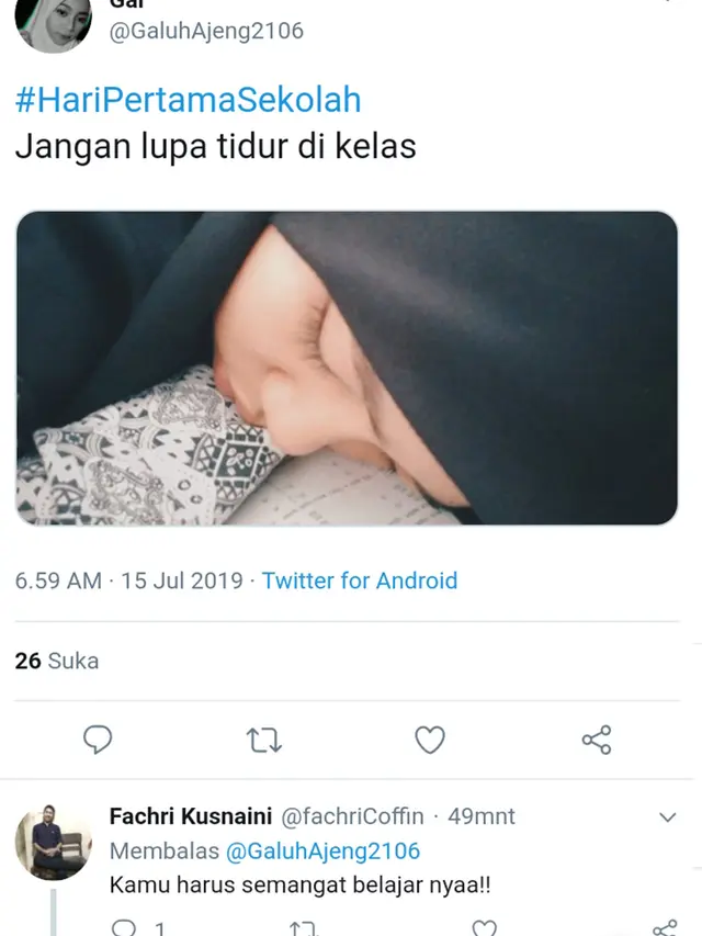 Kegiatan Hari Pertama Sekolah
