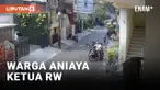 SEORANG PEMILIK WARUNG ANIAYA KETUA RW HINGGA ALAMI PATAH KAKI, KARENA TAK TERIMA DITEGUR