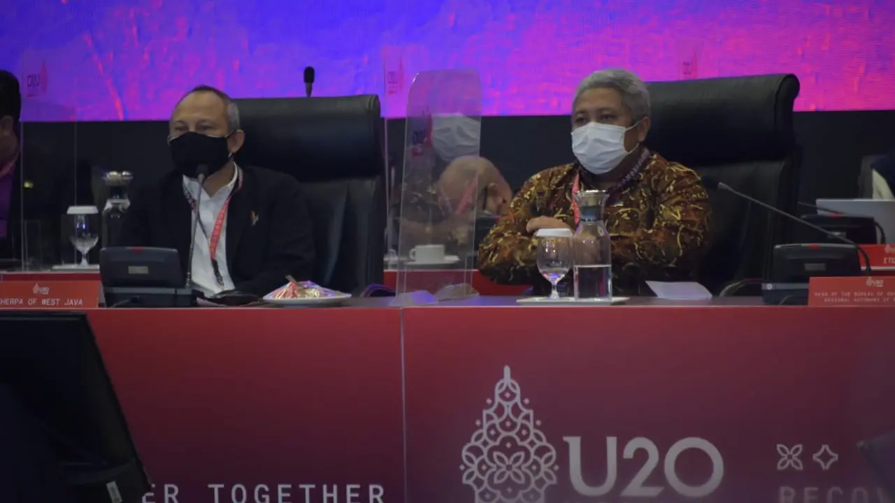 ROAD TO PRESIDENSI G20: Sherpa Meeting U20, Sekda Jabar Bahas Daya Dukung Perdesaan