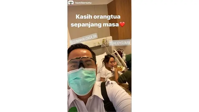 6 Potret Terbaru Salmafina Sunan yang Jalani Perawatan, Dua Organ Terinfeksi