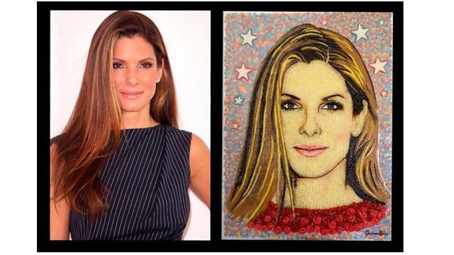 lukisan pakai permen