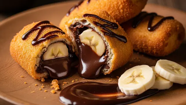 Risol Pisang Cokelat