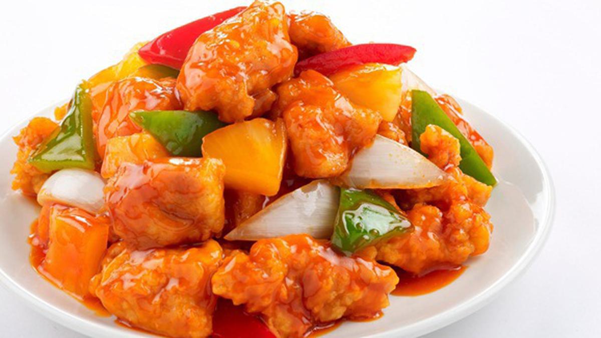 Saus nanas manis segar dengan perpaduan rasa manis dan asam, sempurna untuk daging panggang