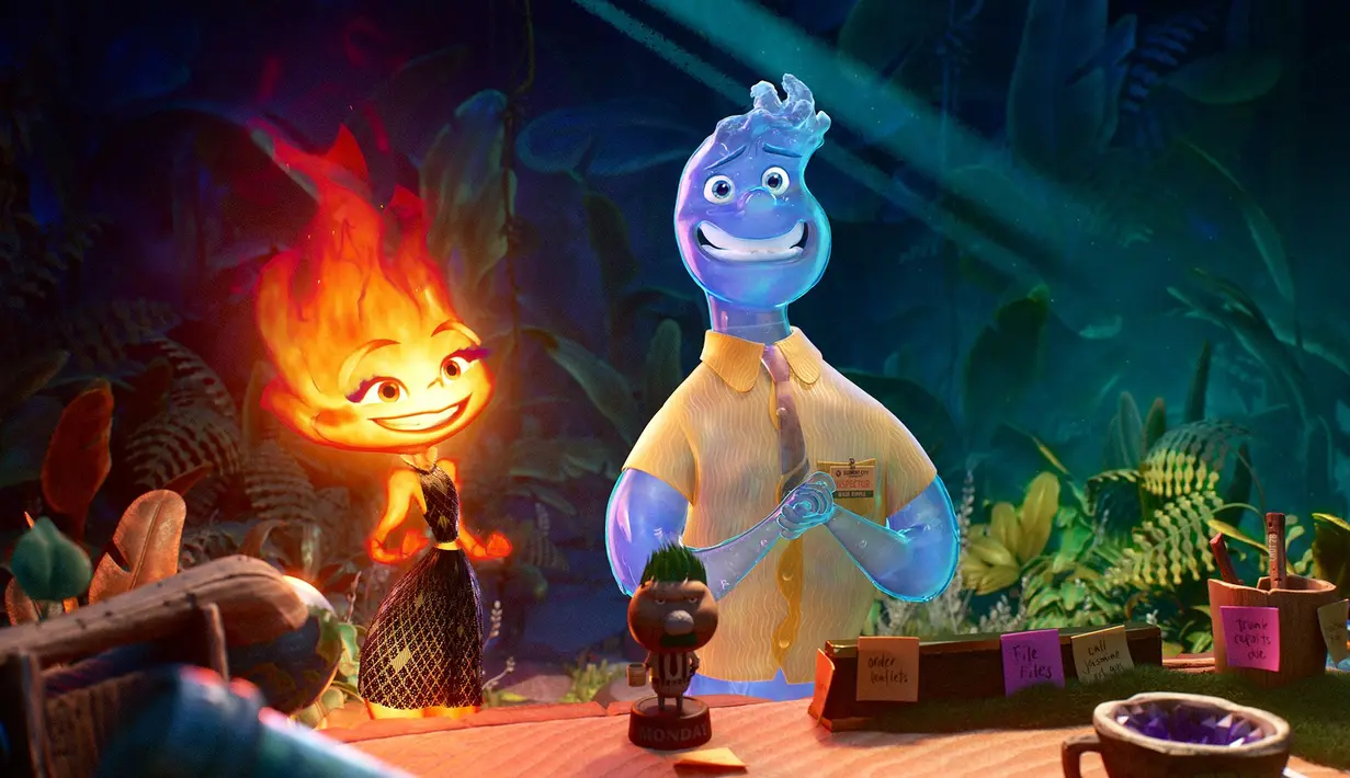 Elemental. (Foto: Twitter/ Pixar)