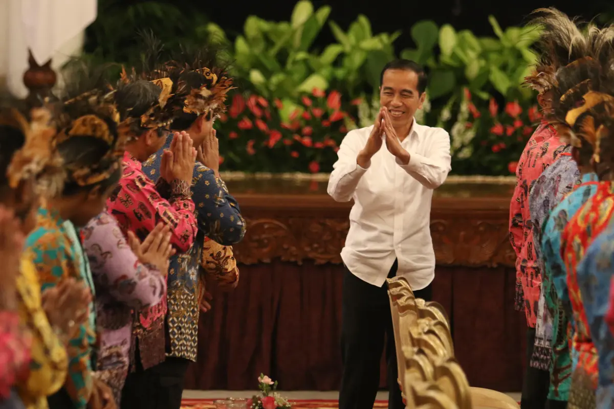 Jokowi Bertemu Tokoh Papua