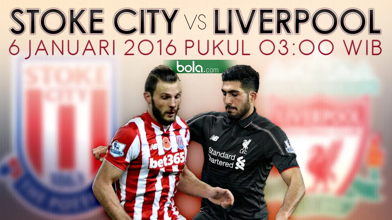 Stoke City vs Liverpool (Bola.com/Samsul Hadi)