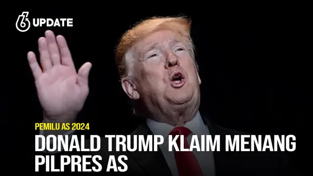 Donald Trump Klaim Menang Pilpres AS