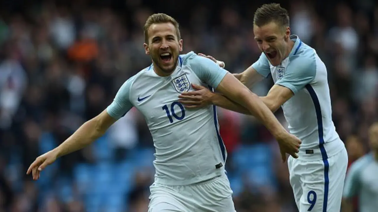 Harry Kane dan Jamie Vardy